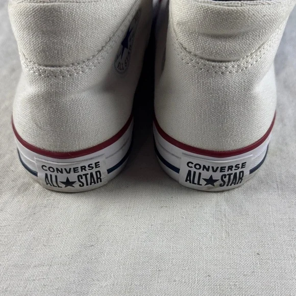 Converse Mid Madison Allstars Size 8 with Purple Laces - Picture 10 of 11